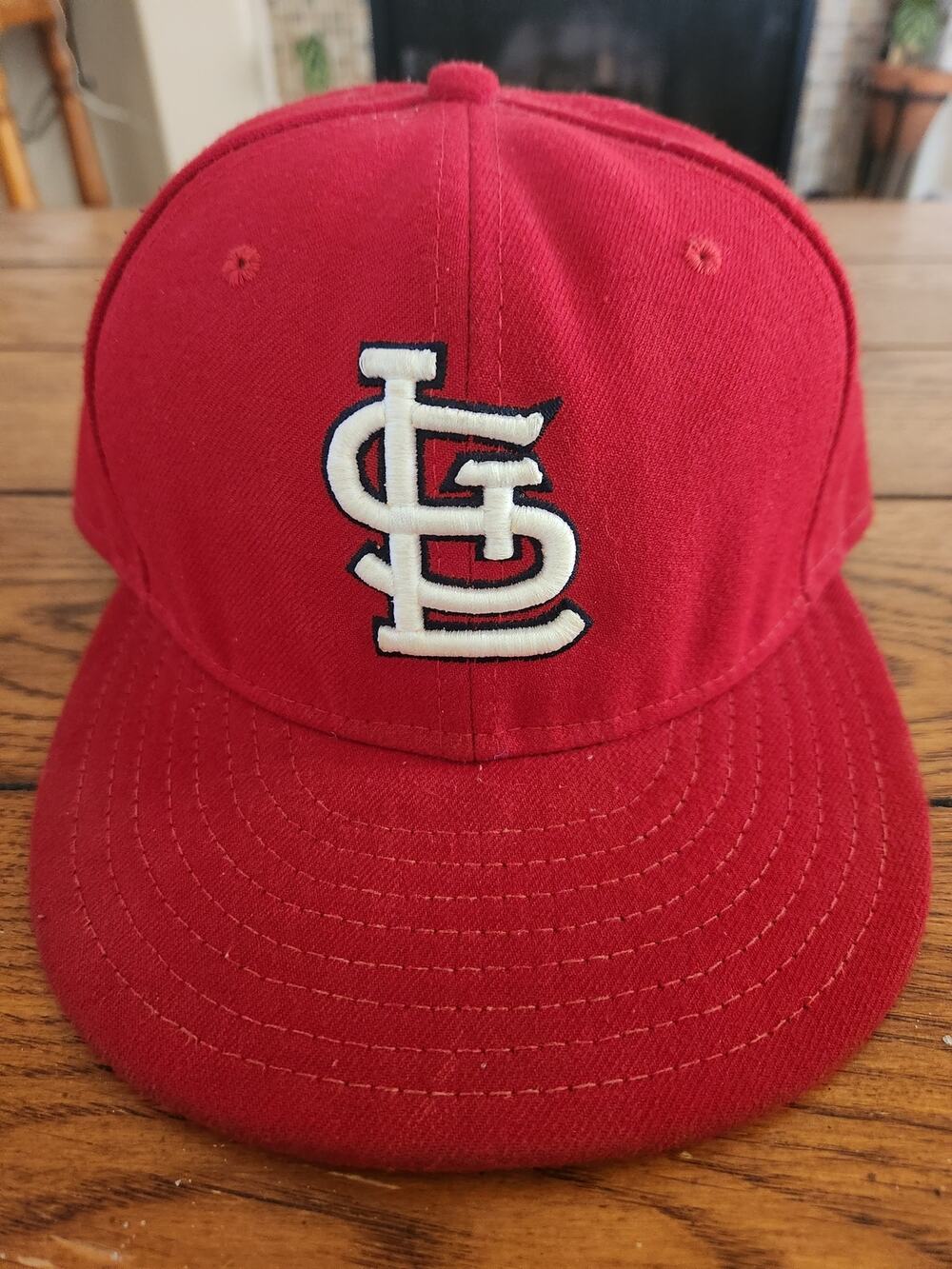 New Era St Louis Cardinals 59FIFTY Red Fitted Hat MLB Embroidered Baseball Cap